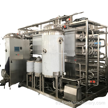 máquina de planta de procesamiento de leche UHT a pequeña escala